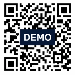 Non-scannable demo QR